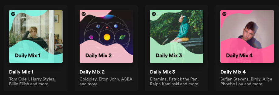 spotify suggestions