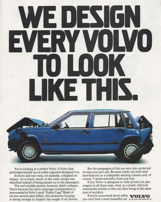 volvo print ad