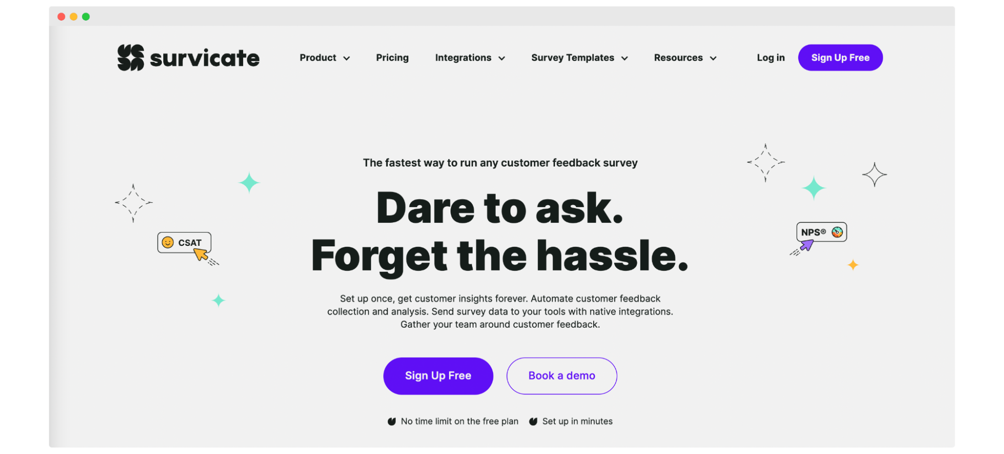 Voice of the Customer Tool - Survicate