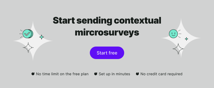 Start sending contextual microsurveys