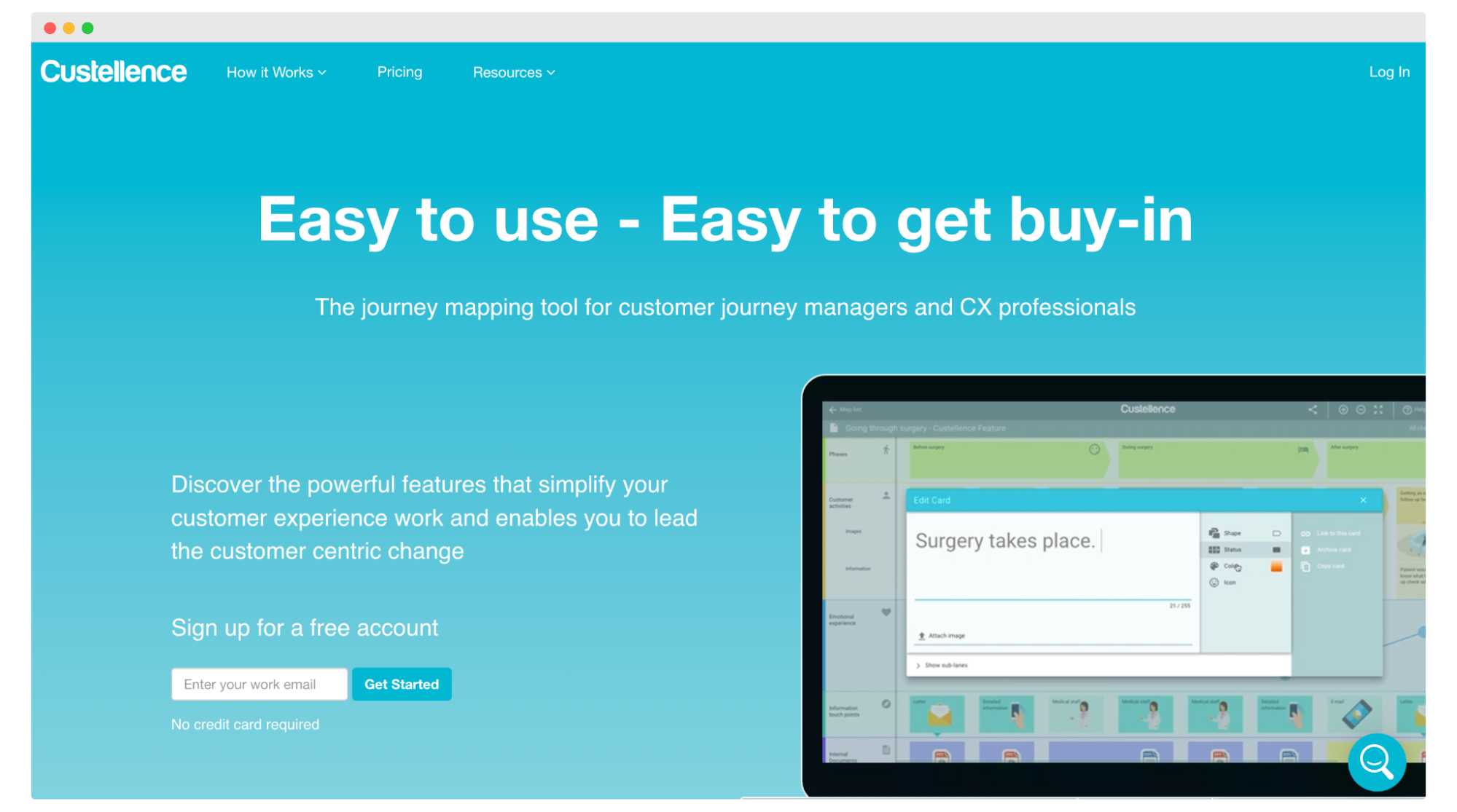 Customer Journey Mapping tools - Custellence