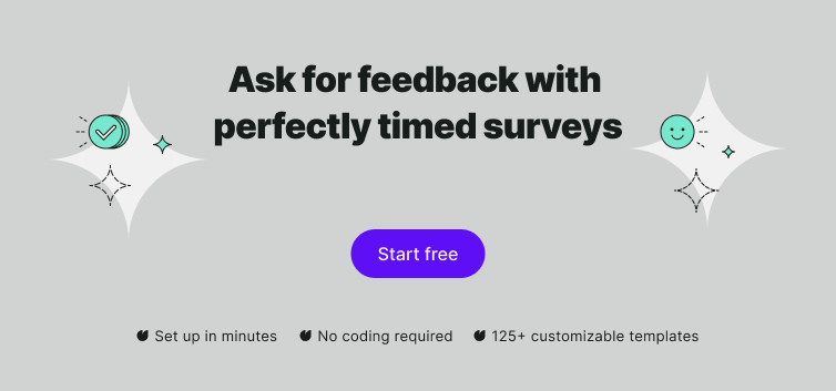 survey sample size cta banner